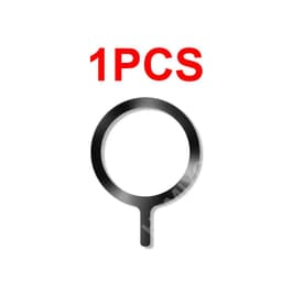 image-10-1PCS Stainless Steel Magnetic Metal Plate Ring For Magsafe Wireless Charger Iron Sheet Sticker Magnet Car Phone Holder