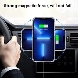 image-10-1PCS Stainless Steel Magnetic Metal Plate Ring For Magsafe Wireless Charger Iron Sheet Sticker Magnet Car Phone Holder