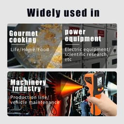 image-NJTY Digital Infrared Thermometer -50~600℃ Laser termometro Pyrometer Gun Non-Contact Laser Temperature Meter gauge Tools