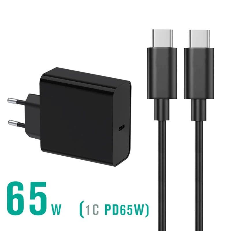 image-45W 65W 20V 3.25A USB Type C PD Charger USB C Power Laptop Adapter for Macbook Pro 12 13 Huawei Matebook HP DELL XPS Notebooks