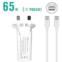 image-45W 65W 20V 3.25A USB Type C PD Charger USB C Power Laptop Adapter for Macbook Pro 12 13 Huawei Matebook HP DELL XPS Notebooks