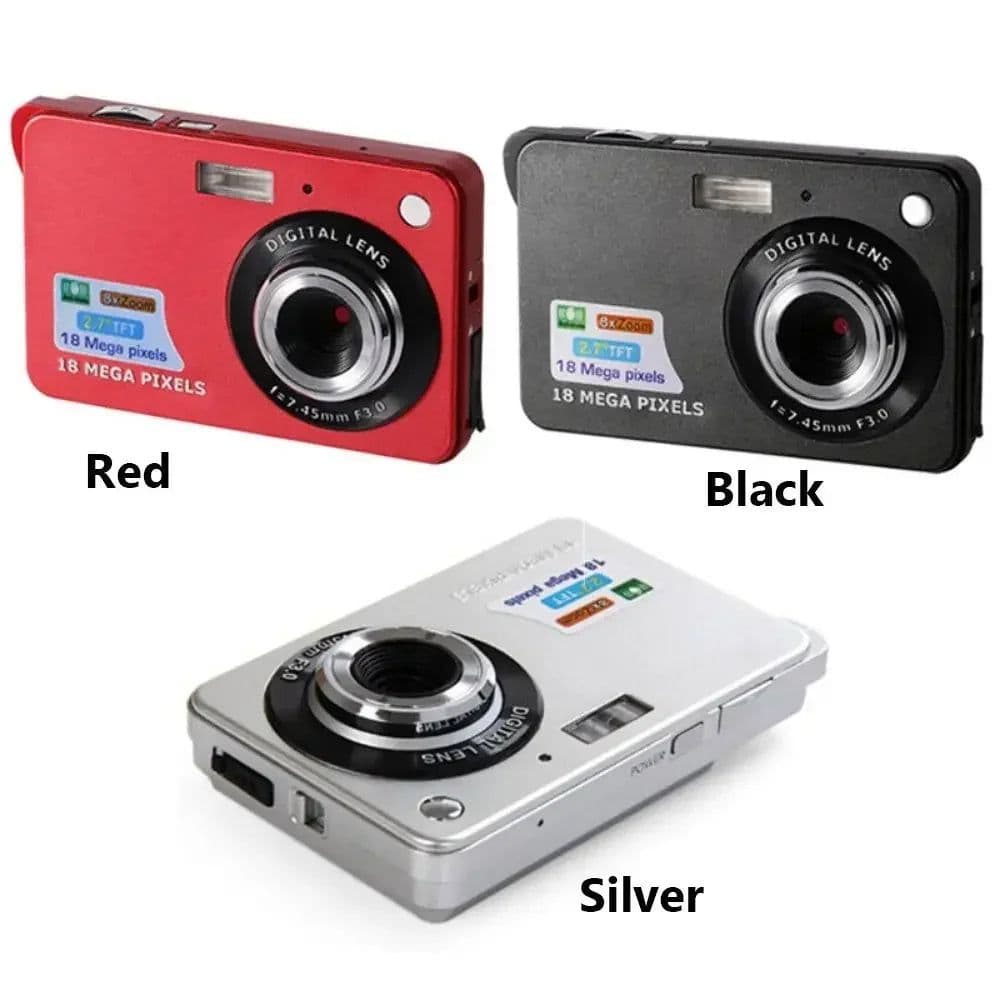 image-18 Mega Pixels LCD Rechargeable HD Digital Camera CCD Video Camera Outdoor Anti-Shake Support Sd Card Camcorder Photography