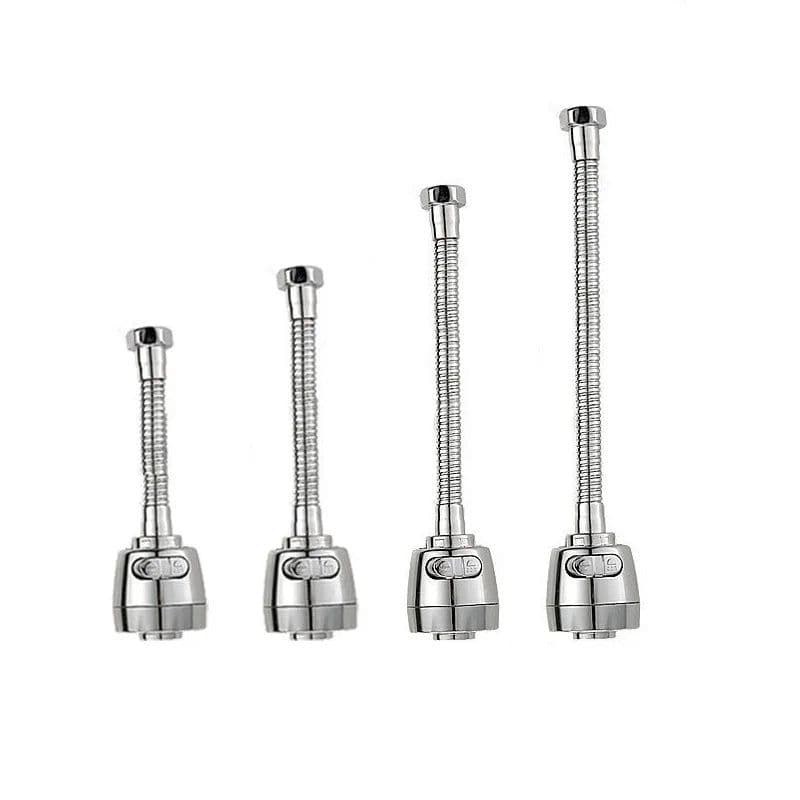 image-360 Degree Adjustment Kitchen Faucet ExtensionTube Water Saving Nozzle Filter Faucet Home Bathroom Gadgets Kitchen Accessories
