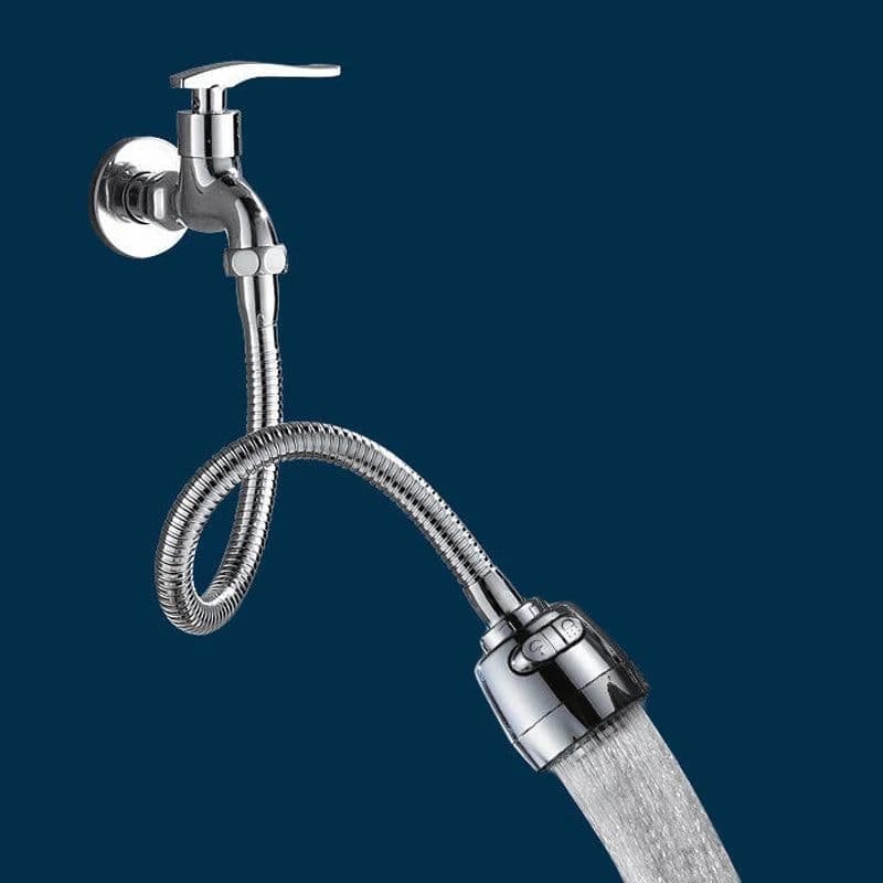 image-360 Degree Adjustment Kitchen Faucet ExtensionTube Water Saving Nozzle Filter Faucet Home Bathroom Gadgets Kitchen Accessories