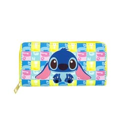 image-New Disney Women Wallet Stitch Cartoons Long PU Coin Purse Bag for Phone Card Holder Cute Printing Fashion Money Clip Clutch Bag
