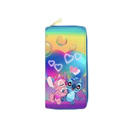 image-New Disney Women Wallet Stitch Cartoons Long PU Coin Purse Bag for Phone Card Holder Cute Printing Fashion Money Clip Clutch Bag