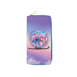 image-New Disney Women Wallet Stitch Cartoons Long PU Coin Purse Bag for Phone Card Holder Cute Printing Fashion Money Clip Clutch Bag