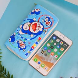 image-New Disney Women Wallet Stitch Cartoons Long PU Coin Purse Bag for Phone Card Holder Cute Printing Fashion Money Clip Clutch Bag