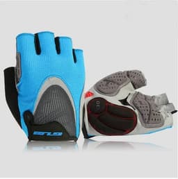 image-GUB Endurance Cycling Gloves Bicycle Bike Fingerless Gloves Silicone Half/Short Finger Extra Gel Gloves Double Gel-Vent Padding