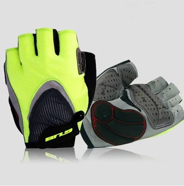 image-GUB Endurance Cycling Gloves Bicycle Bike Fingerless Gloves Silicone Half/Short Finger Extra Gel Gloves Double Gel-Vent Padding
