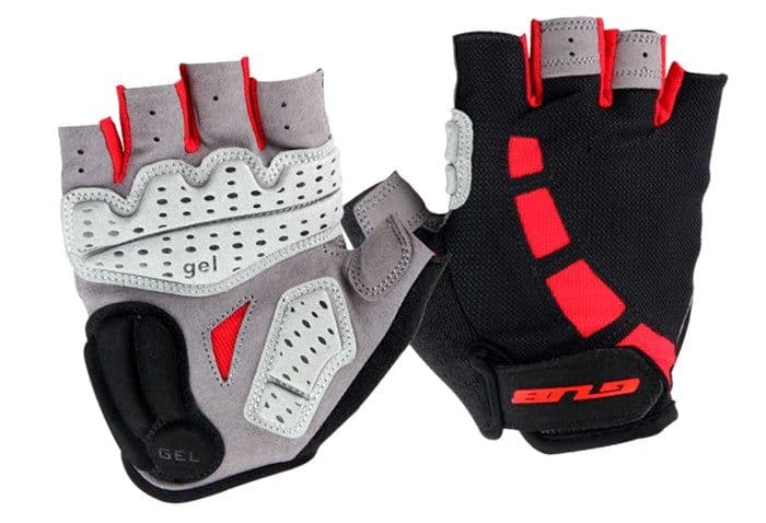 image-GUB Endurance Cycling Gloves Bicycle Bike Fingerless Gloves Silicone Half/Short Finger Extra Gel Gloves Double Gel-Vent Padding