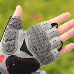 image-GUB Endurance Cycling Gloves Bicycle Bike Fingerless Gloves Silicone Half/Short Finger Extra Gel Gloves Double Gel-Vent Padding