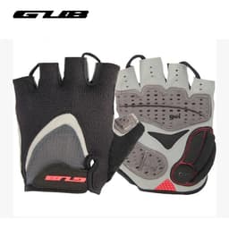image-GUB Endurance Cycling Gloves Bicycle Bike Fingerless Gloves Silicone Half/Short Finger Extra Gel Gloves Double Gel-Vent Padding