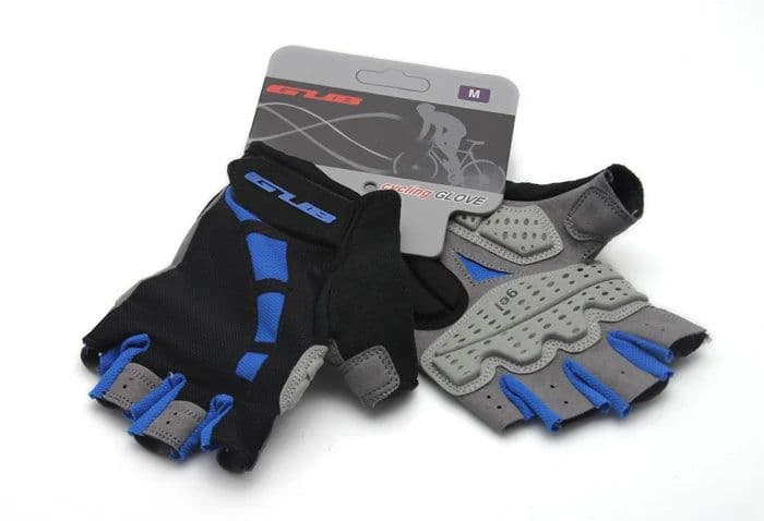image-GUB Endurance Cycling Gloves Bicycle Bike Fingerless Gloves Silicone Half/Short Finger Extra Gel Gloves Double Gel-Vent Padding