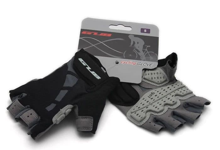 image-GUB Endurance Cycling Gloves Bicycle Bike Fingerless Gloves Silicone Half/Short Finger Extra Gel Gloves Double Gel-Vent Padding