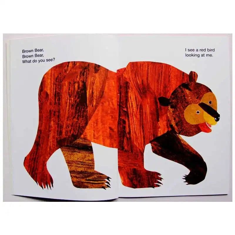 image-Brown Bear What Do You See By Bill Martin Jr. Educational English Picture Book Learning Card Story Book For Baby Kids Children