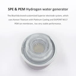 image-Bluevida new sports style SPE & PEM hydrogen water generator, H2 up to 3000ppb and large battery capacity hydrogen water bottle