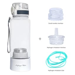 image-Bluevida new sports style SPE & PEM hydrogen water generator, H2 up to 3000ppb and large battery capacity hydrogen water bottle