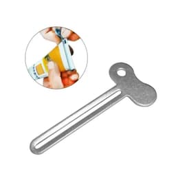 image-Steel Toothpaste Squeezer Bathroom Accessories Facial Cleanser Toothpaste Tube Rolling Press Squeezer Dispenser