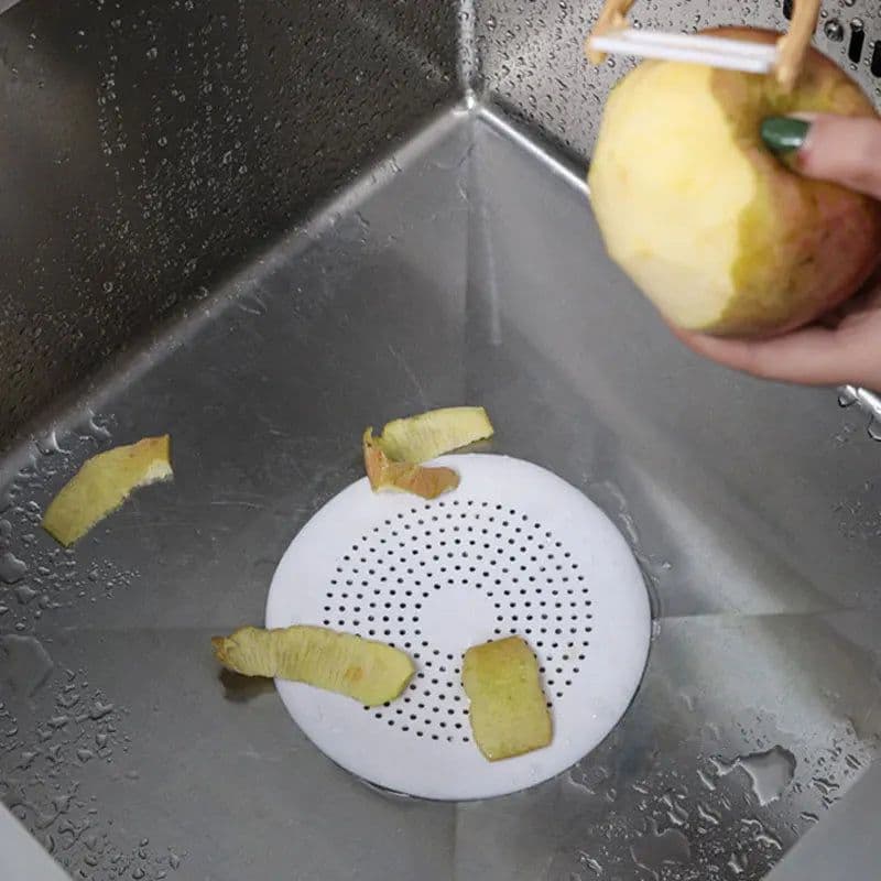 image-Shower Floor Drain Hair Stopper Catcher Kitchen Sink Plug Anti-blocking Bathtub Strainer Sewer Outfall Filter Bathroom Supplies