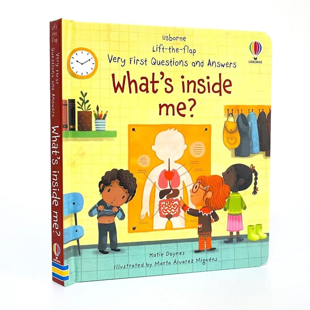 image-Usborne Books Small Size Very First Q&A Lift-the-flap Educational English Book for Kids Popular Science Learning Montessori Toys