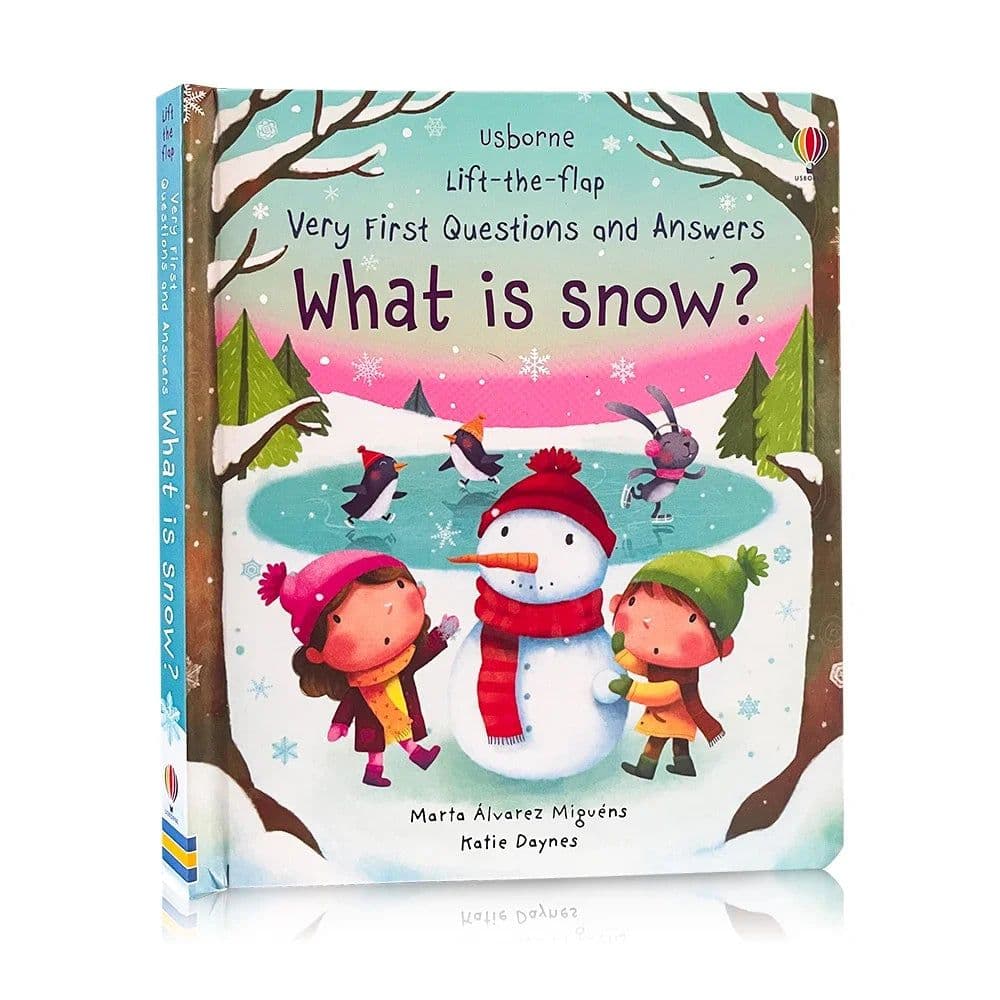 image-Usborne Books Small Size Very First Q&A Lift-the-flap Educational English Book for Kids Popular Science Learning Montessori Toys