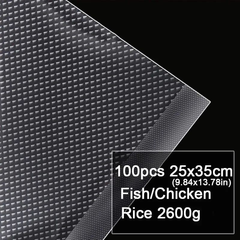 image-Kitchen Food Vacuum Sealer Bags Food Fresh Long Keeping 7x10 10x15 15x20 15x25 17x25 20x25 20x30 25x30 25x35 28x35cm