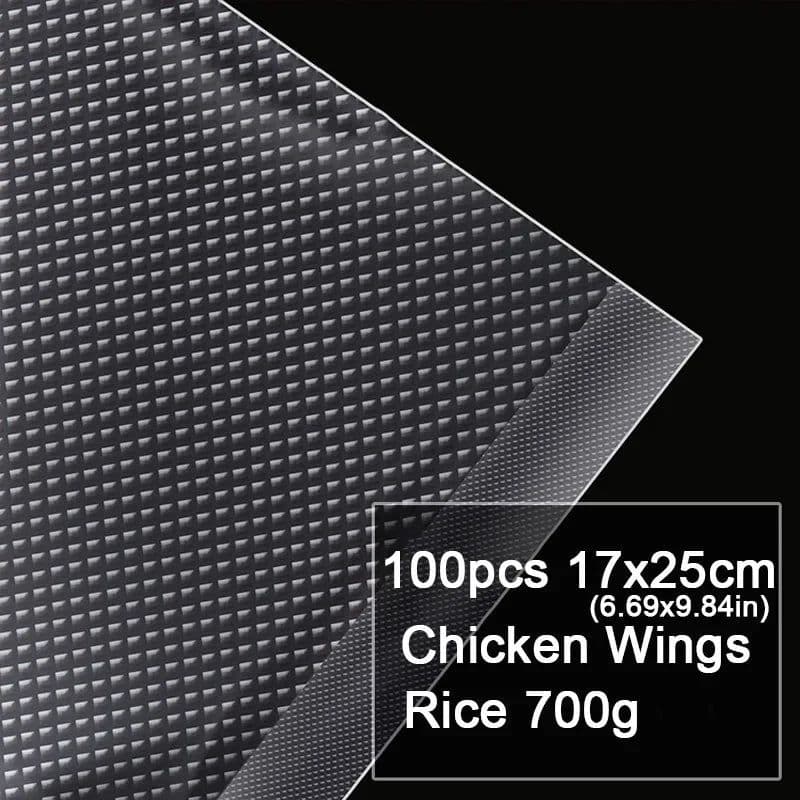 image-Kitchen Food Vacuum Sealer Bags Food Fresh Long Keeping 7x10 10x15 15x20 15x25 17x25 20x25 20x30 25x30 25x35 28x35cm
