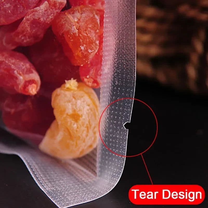 image-Kitchen Food Vacuum Sealer Bags Food Fresh Long Keeping 7x10 10x15 15x20 15x25 17x25 20x25 20x30 25x30 25x35 28x35cm