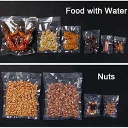 image-Kitchen Food Vacuum Sealer Bags Food Fresh Long Keeping 7x10 10x15 15x20 15x25 17x25 20x25 20x30 25x30 25x35 28x35cm