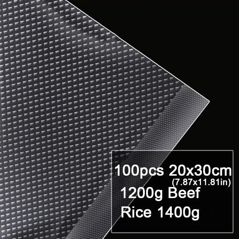 image-Kitchen Food Vacuum Sealer Bags Food Fresh Long Keeping 7x10 10x15 15x20 15x25 17x25 20x25 20x30 25x30 25x35 28x35cm