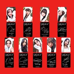 image-9Pcs/Set KPOP TWICE With YOU-th New Album Selfie Lomo Cards List Tzuyu Momo Chaeyoung Double Sides Photocards Postcard Fans Gift
