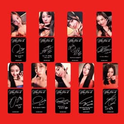 image-9Pcs/Set KPOP TWICE With YOU-th New Album Selfie Lomo Cards List Tzuyu Momo Chaeyoung Double Sides Photocards Postcard Fans Gift