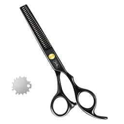 image-6.0" Hair Scissors Professional Hairdressing Scissors Set Barber Scissors Thinning Shears Hair Cutting Tool Hairdresser Scissors