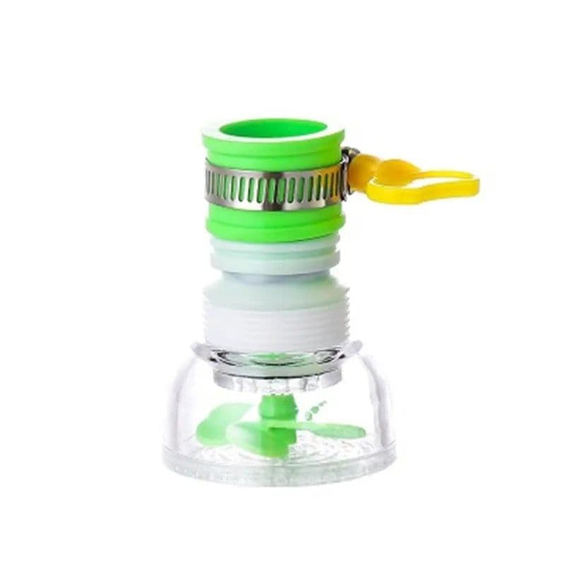 image-Faucet Bubbler 360 Rotatable Bent Water Saving Tap Aerator Diffuser Faucet Nozzle Filter Water Filter Swivel Head Kitchen Tools
