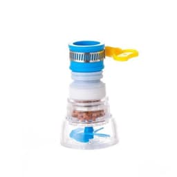 image-Faucet Bubbler 360 Rotatable Bent Water Saving Tap Aerator Diffuser Faucet Nozzle Filter Water Filter Swivel Head Kitchen Tools