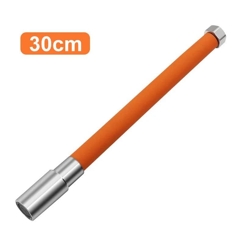 image-360 ° 360 Flexible Hose Extension Pipe Universal Foaming Extension Tube Connnetor Faucet Extender Splashproof Kichen Bathroom