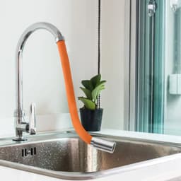 image-360 ° 360 Flexible Hose Extension Pipe Universal Foaming Extension Tube Connnetor Faucet Extender Splashproof Kichen Bathroom