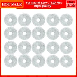 image-For Xiaomi Robot Vacuum S10+ / S10 Plus /B105 Accessories Main Side Brush Hepa Filter Mop Rag Cloth Spare Parts