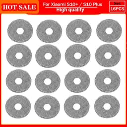 image-For Xiaomi Robot Vacuum S10+ / S10 Plus /B105 Accessories Main Side Brush Hepa Filter Mop Rag Cloth Spare Parts