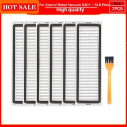 image-For Xiaomi Robot Vacuum S10+ / S10 Plus /B105 Accessories Main Side Brush Hepa Filter Mop Rag Cloth Spare Parts