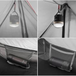 image-3F ul gear High quality 2 persons 3 seasons and 4 seasons inner of LANSHAN 2 out door camping tent