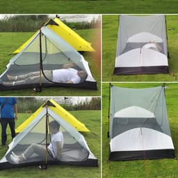 image-3F ul gear High quality 2 persons 3 seasons and 4 seasons inner of LANSHAN 2 out door camping tent