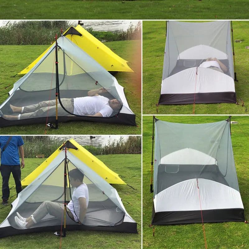 image-3F ul gear High quality 2 persons 3 seasons and 4 seasons inner of LANSHAN 2 out door camping tent