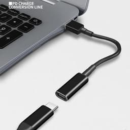 image-100W USB C PD to DC Universal Laptop Charger Converter Type C Fast Charging Adapter Cable Cord for Asus Lenovo Hp Dell Laptop