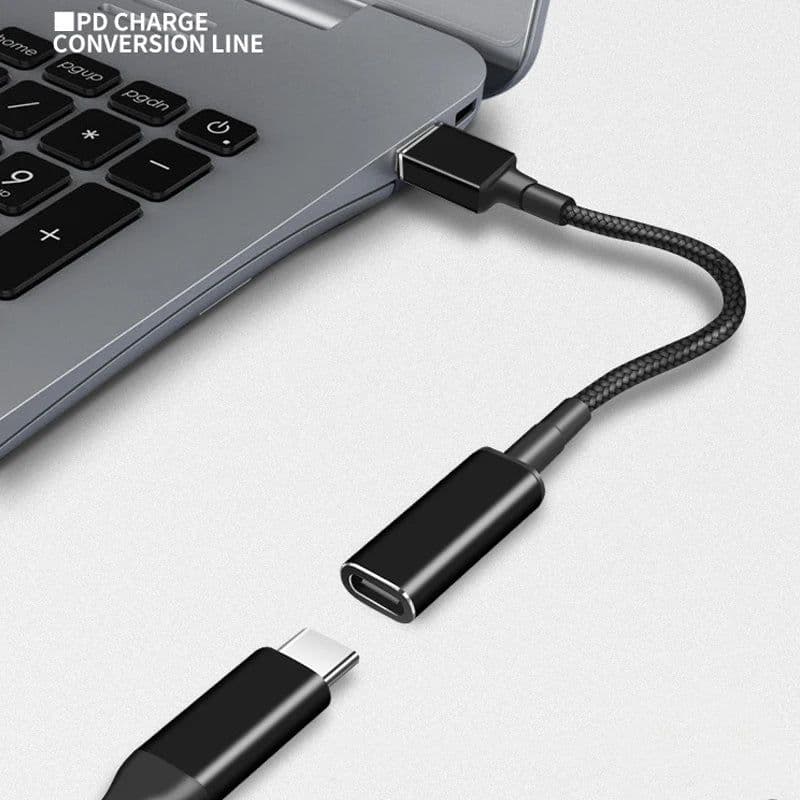 image-100W USB C PD to DC Universal Laptop Charger Converter Type C Fast Charging Adapter Cable Cord for Asus Lenovo Hp Dell Laptop