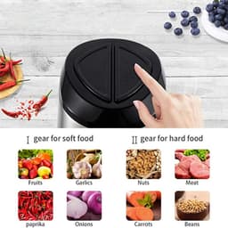 image-2Speeds 304Stainless Steel Electric Chopper Meat Grinder Mincer Food Processor Slicer Vegetable food chopper meat slicer machine