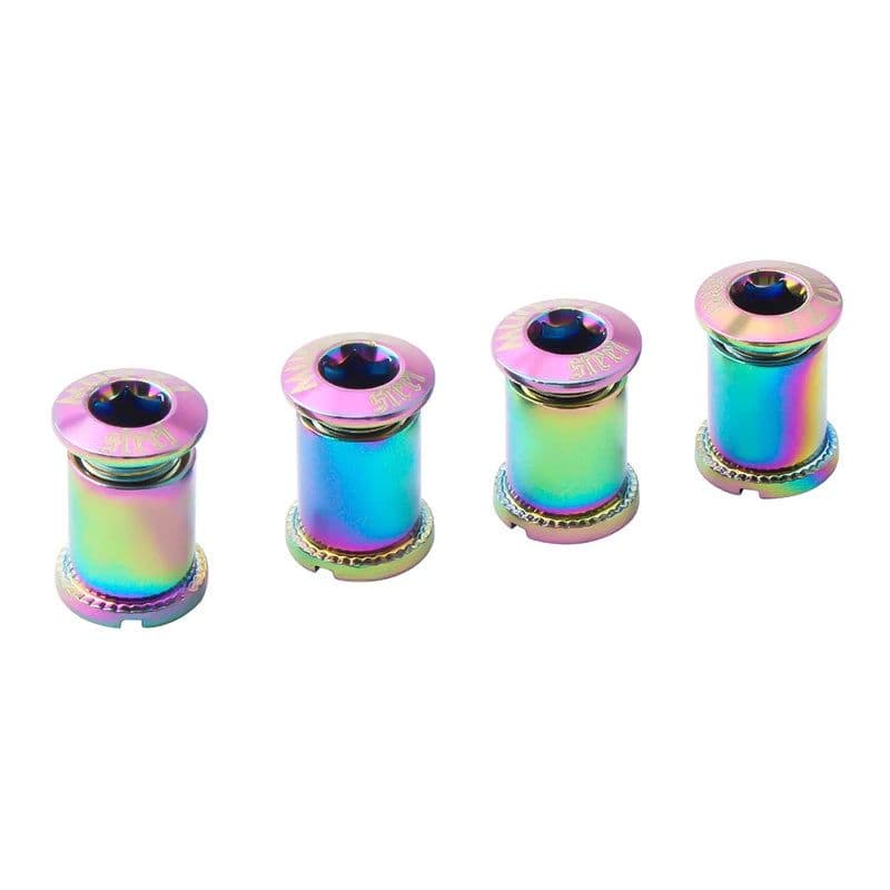 image-MUQZI 4/5 Pair Bike Chainring Bolts MTB Plate Screws Monoplate Or Double Or Three Plate Crank Parts Cycling Crankset Accessories