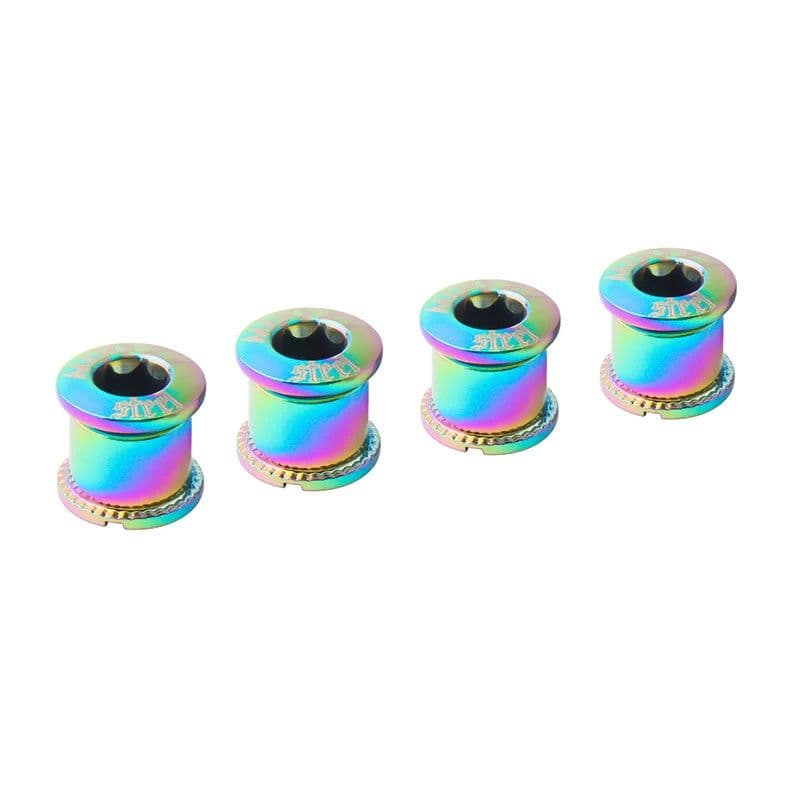 image-MUQZI 4/5 Pair Bike Chainring Bolts MTB Plate Screws Monoplate Or Double Or Three Plate Crank Parts Cycling Crankset Accessories