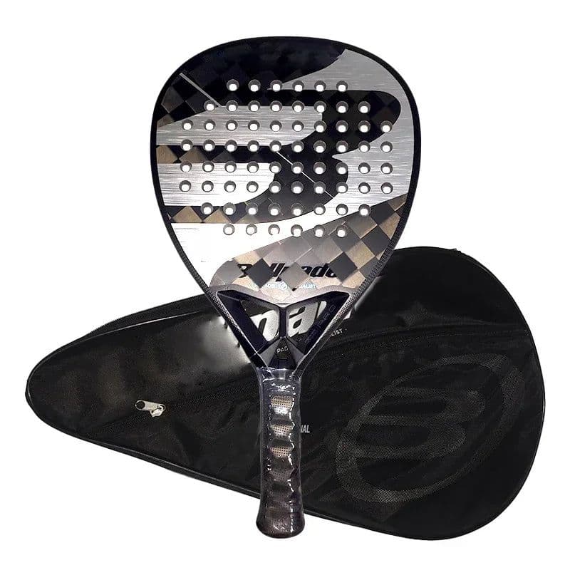 image-2024 New Pala Padel Paddle Tennis Racket Soft Face Carbon Fiber Soft EVA Face Sports Racquet Outdoors Equipment